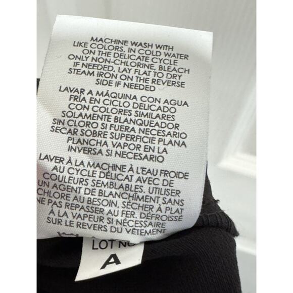 Cabi Caravan Trouser Women’s Sz 2 Long Relaxed Wide Leg Pants Black Career 6475L - Picture 7 of 7